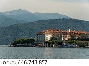 Остров Изола-Белла (Isola Bella ) на озере Маджоре ( Maggiore) , Борромейские острова, Пьемонт Стреза, Италия (2018 год). Стоковое фото, фотограф Дымов Игорь / Фотобанк Лори