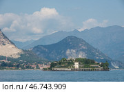 Остров Изола-Белла (Isola Bella ) на озере Маджоре ( Maggiore) , Борромейские острова, Пьемонт Стреза, Италия (2018 год). Стоковое фото, фотограф Дымов Игорь / Фотобанк Лори