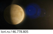 After the Moon, it is the brightest natural object in the night sky. Стоковое фото, фотограф David Kashakhi / Фотобанк Лори