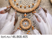 Ловец снов на фоне гранж, крупным планом. Стоковое фото, фотограф Pixel_shot / Фотобанк Лори