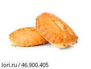 Вкусные сочники с творогом на белом фоне. Стоковое фото, фотограф Pixel_shot / Фотобанк Лори