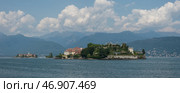 Вид на острова Борромео (Borromean ) на озере Маджоре (Maggiore), Пьемонт, Италия, Европа (2018 год). Стоковое фото, фотограф Дымов Игорь / Фотобанк Лори