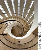 Interior of Chaim Weizmann House on the campus of the Weizmann Institute of Science. Редакционное фото, фотограф Irina Opachevsky / Фотобанк Лори