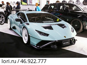 Lamborghini Huracan LP 640-2 STO. Редакционное фото, фотограф Art Konovalov / Фотобанк Лори