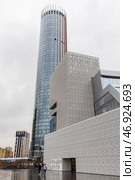 Iset Tower and Boris Yeltsin Presidential Center. Редакционное фото, фотограф EugeneSergeev / Фотобанк Лори