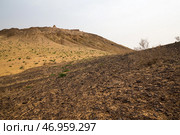 Ruins of ancient Ayaz-Kala Fortress (2022 год). Стоковое фото, фотограф Юлия Белоусова / Фотобанк Лори