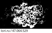 Scientific experiment, chemical reactions, chaotic motion of different stains. Стоковая иллюстрация, иллюстратор David Kashakhi / Фотобанк Лори