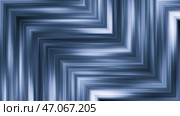 Colorful illusory background of stripes and triangular corners. Стоковая иллюстрация, иллюстратор David Kashakhi / Фотобанк Лори
