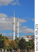 Мечеть прибрежная (Pendik Sahil Camii). Пендик, Стамбул, Турция. Стоковое фото, фотограф Вадим Хомяков / Фотобанк Лори