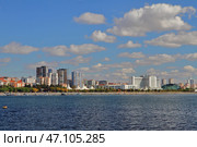 Город на морском побережье. Пендик, Стамбул, Турция. Стоковое фото, фотограф Вадим Хомяков / Фотобанк Лори