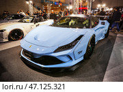 Ferrari F8 Tributo. Редакционное фото, фотограф Art Konovalov / Фотобанк Лори