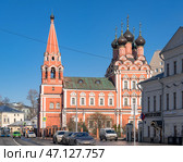 Церковь Николая Чудотворца на Болвановке. Стоковое фото, фотограф Константин Яковлев / Фотобанк Лори