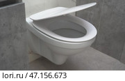 Toilet as a symbol of constipation and digestive problems. Стоковое видео, видеограф Владимир Федоров / Фотобанк Лори