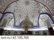 Interior of Bolo Haouz Mosque in Bukhara (2022 год). Стоковое фото, фотограф Юлия Белоусова / Фотобанк Лори