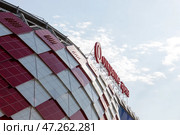 Russia, Moscow, July 01. 2019: Otkrytiye Arena, Spartak football club stadium. Редакционное фото, фотограф Татьяна Васильева / Фотобанк Лори