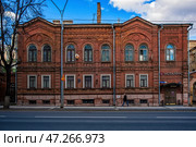 Дом пароходного общества "Дружина" (2024 год). Редакционное фото, фотограф Илья Старков / Фотобанк Лори