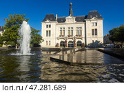 City Hall of French commune of Montlucon (2022 год). Редакционное фото, фотограф Яков Филимонов / Фотобанк Лори