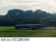 Old, abandoned airplane Boeing 727-200F   Lankan Cargo,TU-TAB. Редакционное фото, фотограф Андрей Иванов / Фотобанк Лори