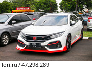 Honda Civic. Редакционное фото, фотограф Art Konovalov / Фотобанк Лори