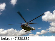 Вертолет Ми-8 (2024 год). Редакционное фото, фотограф Свитич Олег / Фотобанк Лори