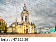 Orthodox Cathedral of the Transfiguration of the Savior of the Vyborg Diocese of the Russian Orthodox Church in the city of Vyborg. Редакционное фото, фотограф Владимир Ушаров / Фотобанк Лори