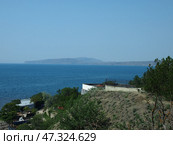 Черноморское побережье в Крыму, поселок Курортное (2013 год). Редакционное фото, фотограф Николай Рыбин / Фотобанк Лори