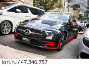 Mercedes-Benz CLS-class. Редакционное фото, фотограф Art Konovalov / Фотобанк Лори