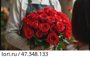 beautiful bouquet of red roses celebrating international women's day, celebration enhancing emotional connection, celebration bringing joy to hearts, celebration admired globally. Стоковое AI-видео, аниматор Анна Маркина / Фотобанк Лори