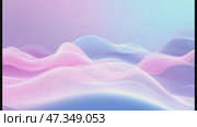 Flow of fluidity in pastel colors captivates, abstract curves reflect artistic harmony, soft aesthetics elevate visual branding and design. Стоковое AI-видео, аниматор Анна Маркина / Фотобанк Лори