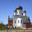 Храм Тихвинской иконы Божией Матери в Ногинске, Московская область. Солнечный летний день (2024 год). Стоковое фото, фотограф Александр Кузнецов / Фотобанк Лори