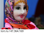 Дородная сибирская женщина. Кукла из пороллона и чулка. Стоковое фото, фотограф Анатолий Матвейчук / Фотобанк Лори