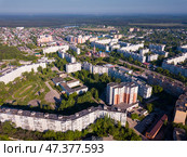 Top view of the city Orekhovo-Zuyevo. Russian Federation. Стоковое фото, фотограф Яков Филимонов / Фотобанк Лори