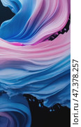 Swirling Pink Abstract Shapes on a Dark Background Create Mesmerizing Visual Effects and Elegant Motion. Стоковое AI-видео, аниматор Оксана Медведева / Фотобанк Лори