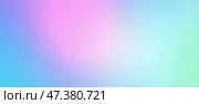 Bright colorful gradient background with smooth pastel transitions, featuring pink, blue, green shades, creative project, web designs, web banner. Стоковое фото, фотограф Павел Муравьев / Фотобанк Лори