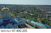 Zadonsky Nativity-Bogoroditsky Monastery (2021 год). Стоковое видео, видеограф Михаил Коханчиков / Фотобанк Лори