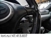 KRASNOYARSK, RUSSIA - December 13, 2024: Silver Toyota RAV4. Редакционное фото, фотограф Плотников Дмитрий / Фотобанк Лори