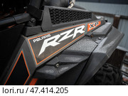 KRASNOYARSK, RUSSIA - December 21, 2024: Polaris RZR XP 1000. Редакционное фото, фотограф Плотников Дмитрий / Фотобанк Лори