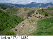 Республика Дагестан. Живописный горный пейзаж (2024 год). Стоковое фото, фотограф Анна Карасева / Фотобанк Лори
