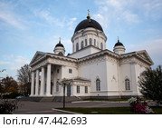 Спасский Староярмарочный собор в Нижнем Новгороде (2023 год). Стоковое фото, фотограф Юлия Бабкина / Фотобанк Лори