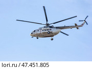 Вертолёт МИ-8 МТВ-1 RA22250. Редакционное фото, фотограф Илья Юрукин / Фотобанк Лори
