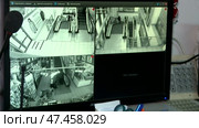 surveillance cameras security remote. Стоковое видео, видеограф Алексей Сергеев / Фотобанк Лори
