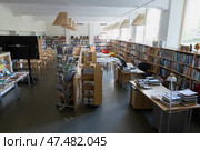 Interior of Children reading room of Vyborg Library (2023 год). Редакционное фото, фотограф EugeneSergeev / Фотобанк Лори