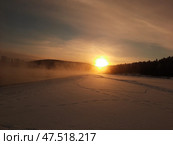 Ice fishing in the North of Sweden. Стоковое фото, фотограф Tamara Sushko / Фотобанк Лори