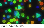 Bokeh multi-colored lights background. Стоковая анимация, аниматор Михаил Коханчиков / Фотобанк Лори