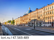 Троицкий Измайловский собор, Измайловский проспект, Санкт-Петербург. Редакционное фото, фотограф Baturina Yuliya / Фотобанк Лори