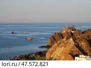 Gulf of Oman. Mutrah Corniche in Muscat, Oman. Стоковое фото, фотограф Знаменский Олег / Фотобанк Лори
