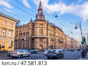 Офицерское собрание армии и флота, Литейный проспект, Санкт-Петербург. Редакционное фото, фотограф Baturina Yuliya / Фотобанк Лори