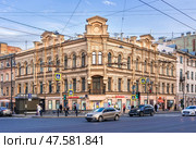Доходный дом Тупиковых, Литейный проспект, Санкт-Петербург. Редакционное фото, фотограф Baturina Yuliya / Фотобанк Лори