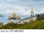 Свято-Успенский Кафедральный собор. Город Владимир, Россия. (2021 год). Редакционное фото, фотограф Господин Никто / Фотобанк Лори