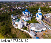 Bogolyubsky monastery from helicopter. City vladimir. Russia. Стоковое фото, фотограф Яков Филимонов / Фотобанк Лори